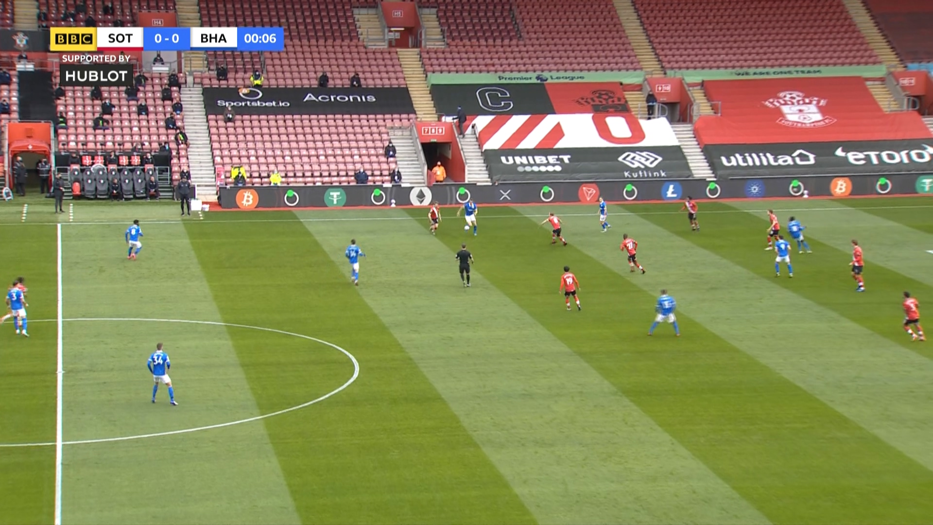 EPL 20/21  Matchday 28  Southampton vs Brighton & Hove Albion  14/03
