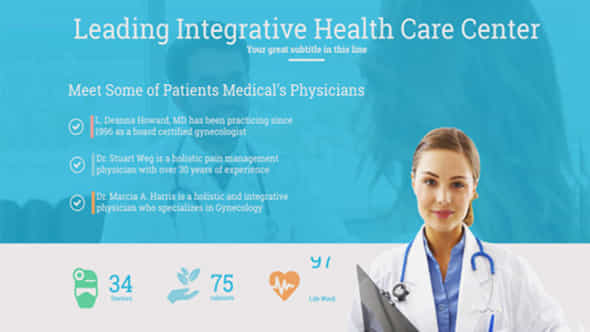 Medical And Healthcare Presentation - VideoHive 12897364