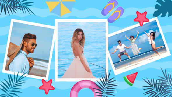 Summer Holiday MOGRT - VideoHive 38529419
