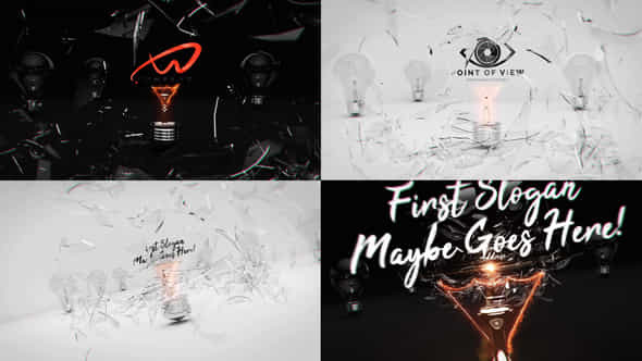 Exploding Light Bulbs - VideoHive 46788779