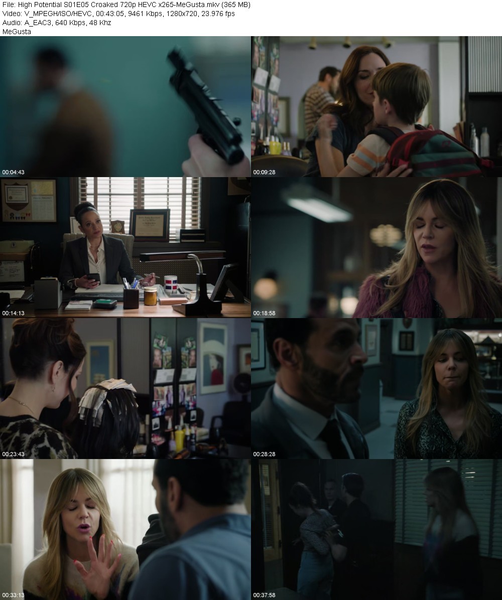 High Potential S01E05 Croaked 720p HEVC x265-MeGusta