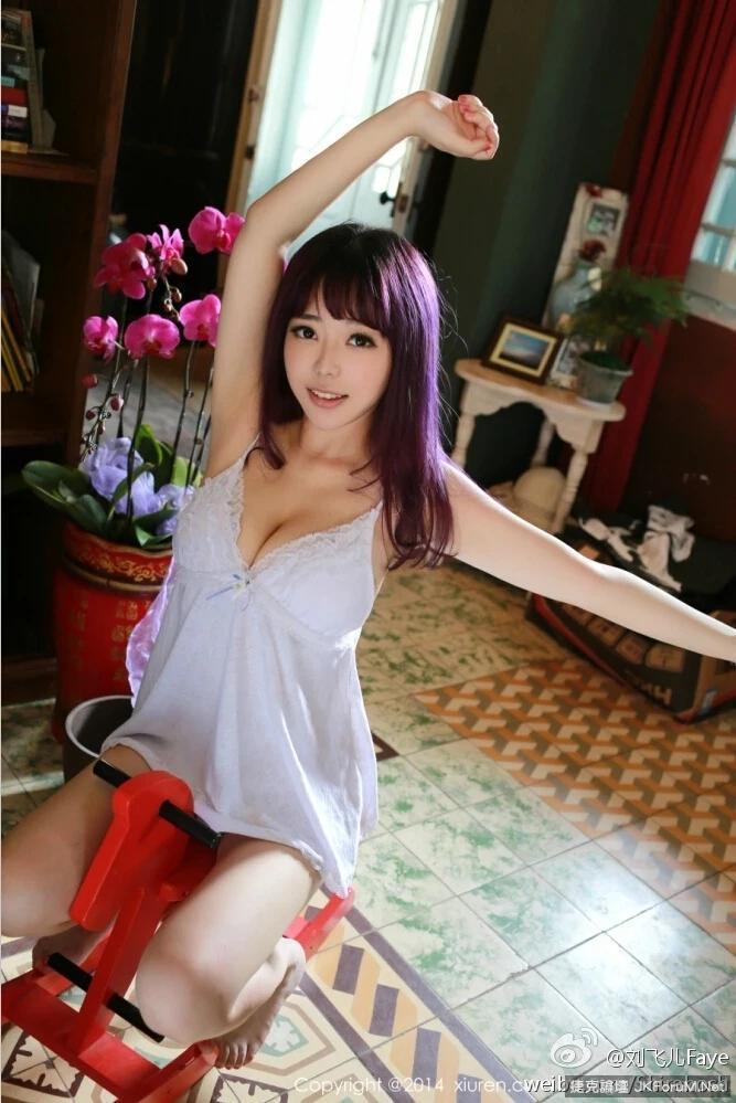 深圳性感美女 刘飞儿Faye内衣写真(25)