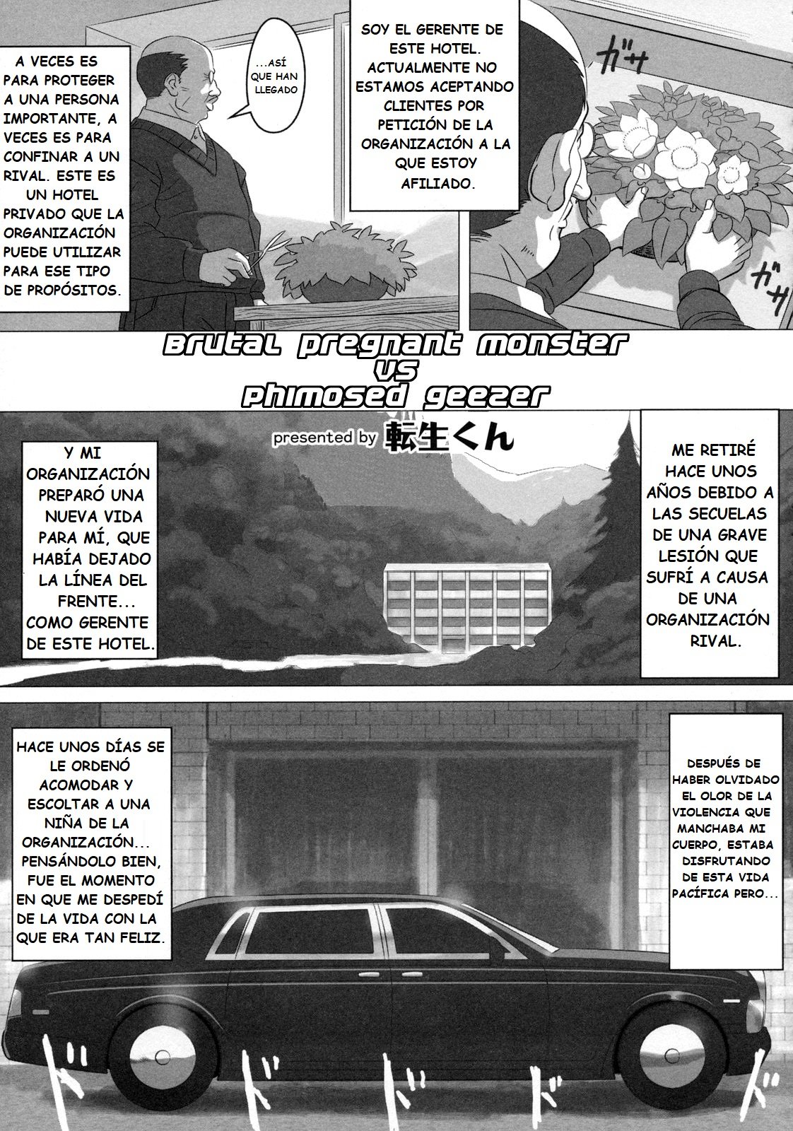 Kyoubou Ninshin Monster VS Houkei Chuunen _ Brutal pregnant monster vs phimosed geezer - 0