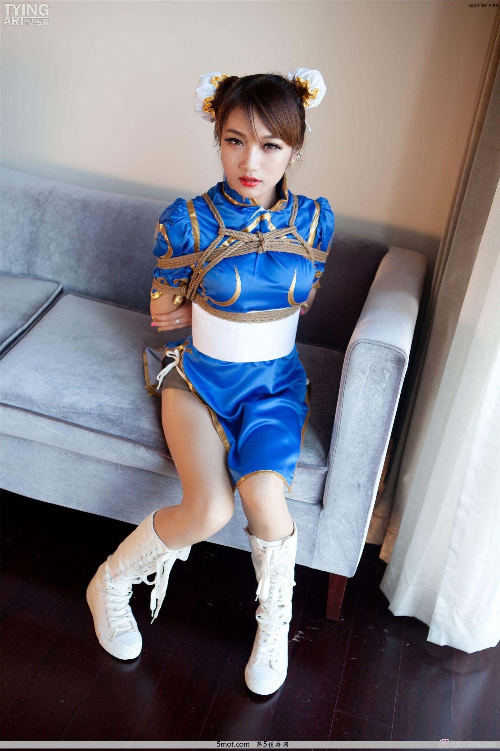 [TyingArt 縛リ芸術] No.00344 Chun Li(7)