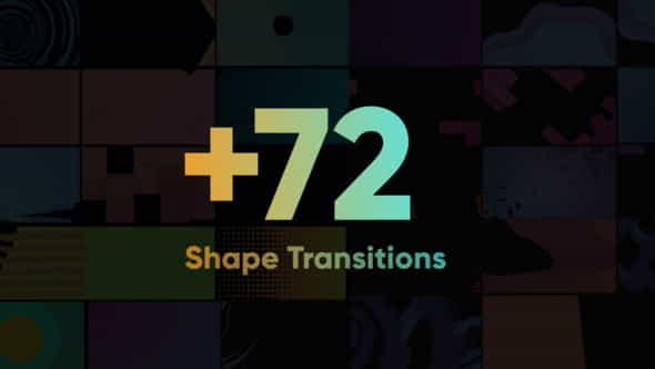 Shape Transitions Big Pack - VideoHive 24393902