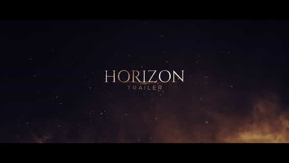 Horizon Trailer - VideoHive 25212541