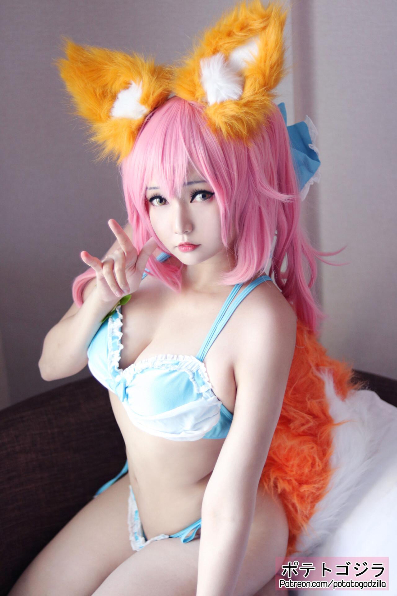 [Potato Godzilla ポテトゴジラ] Tamamo Bikini(10)