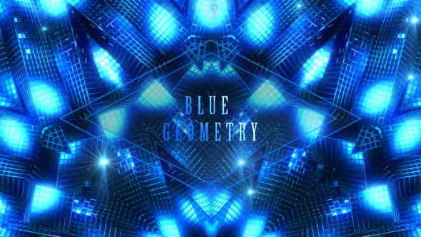 Blue Geometry - VideoHive 20815769