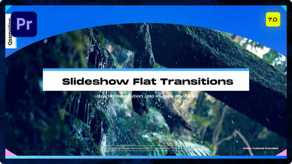 Slideshow Flat Transitions - VideoHive 41274786