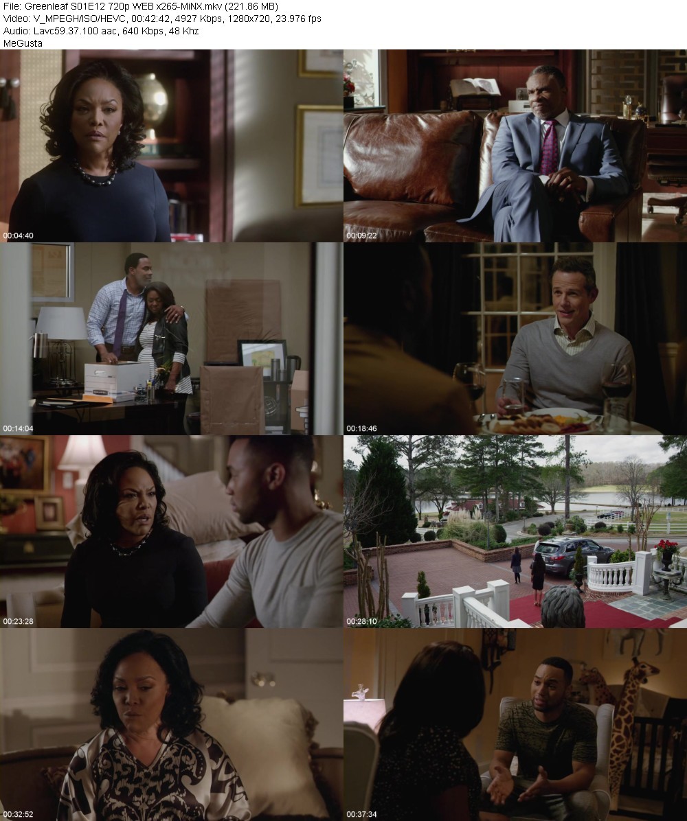 Greenleaf S01E12 720p WEB x265-MiNX