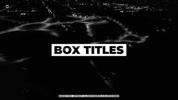 Box Titles - VideoHive 48038838