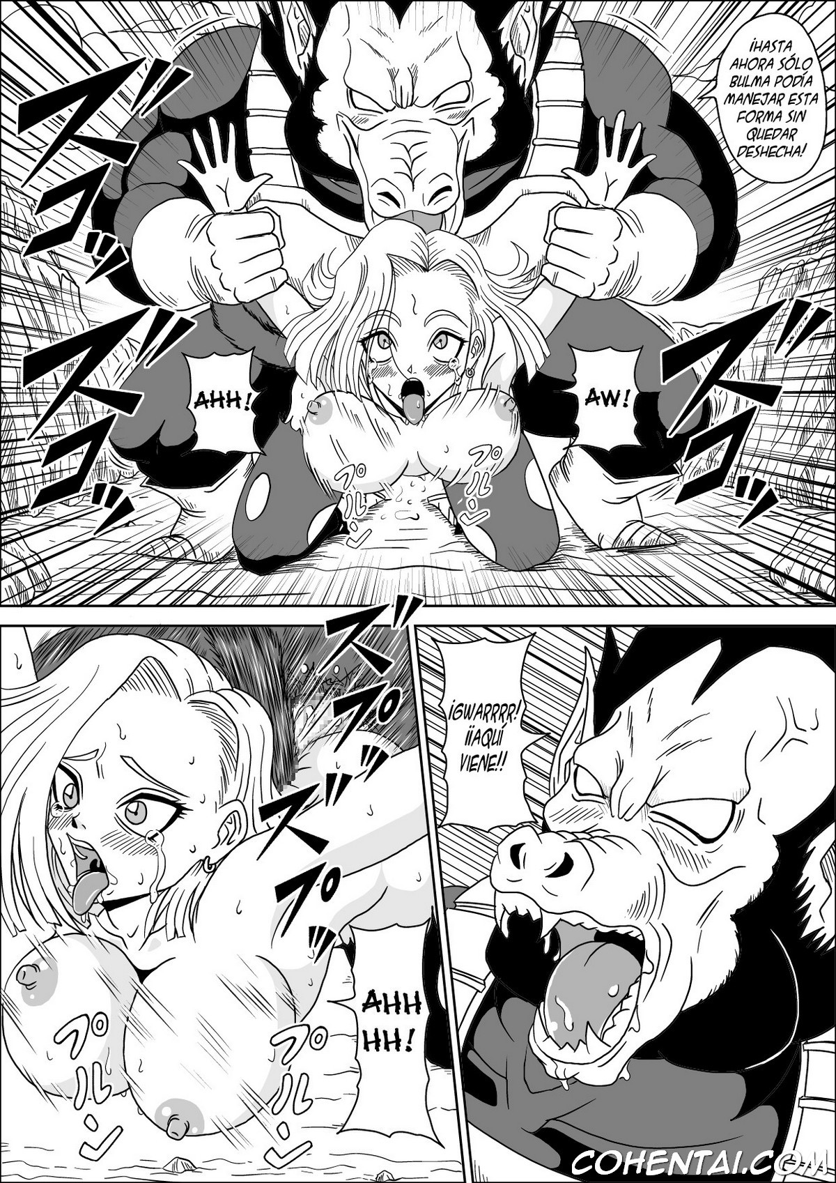 Full Bokko 18-gou! (Dragon Ball Z) xxx comics manga porno doujin hentai español sexo 