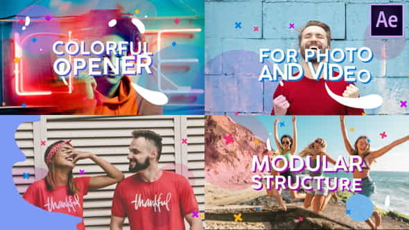 Colorful Opener | After Effects - VideoHive 28344895