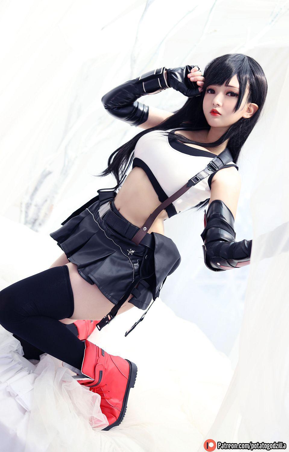 [福利女神cosplay] Potato Godzilla - Tifa(43)