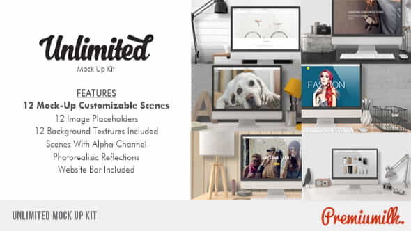 Unlimited Mock Up Kit - VideoHive 9720154