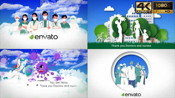 MedicalHealthcare Are Heroes - VideoHive 31606554