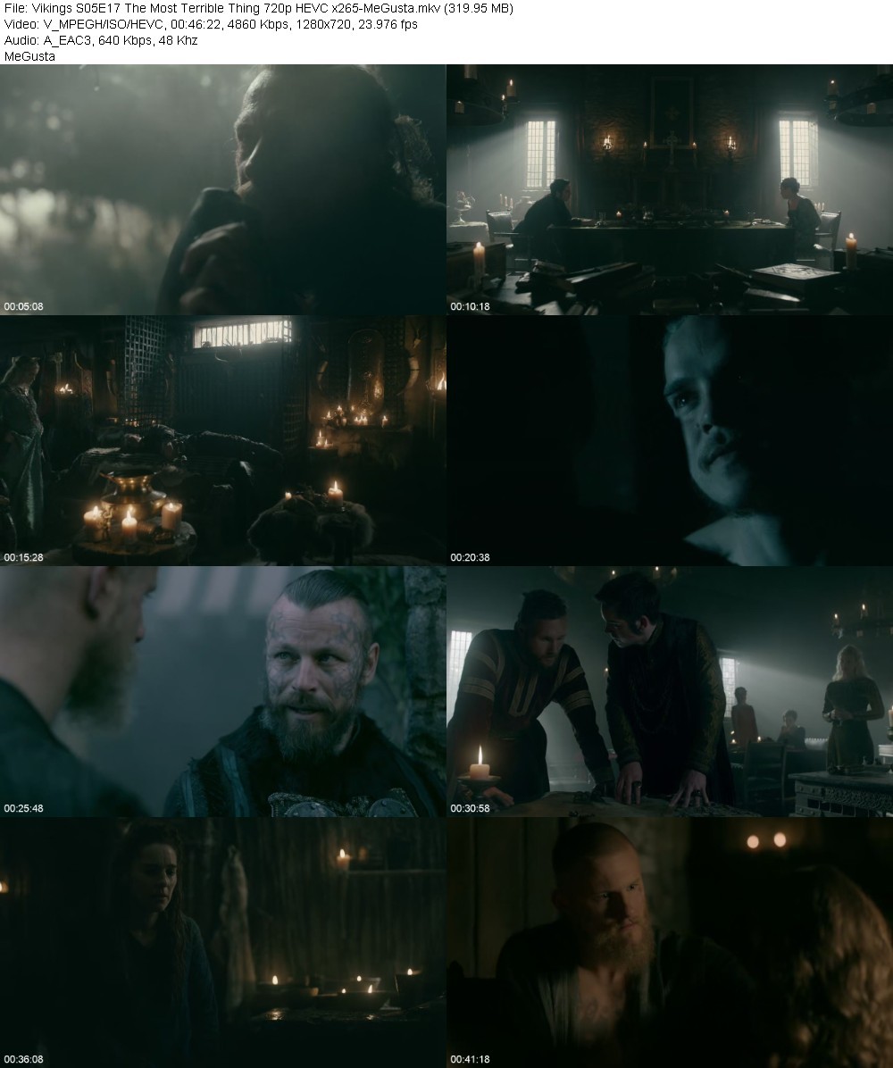 Vikings S05E17 The Most Terrible Thing 720p HEVC x265-MeGusta