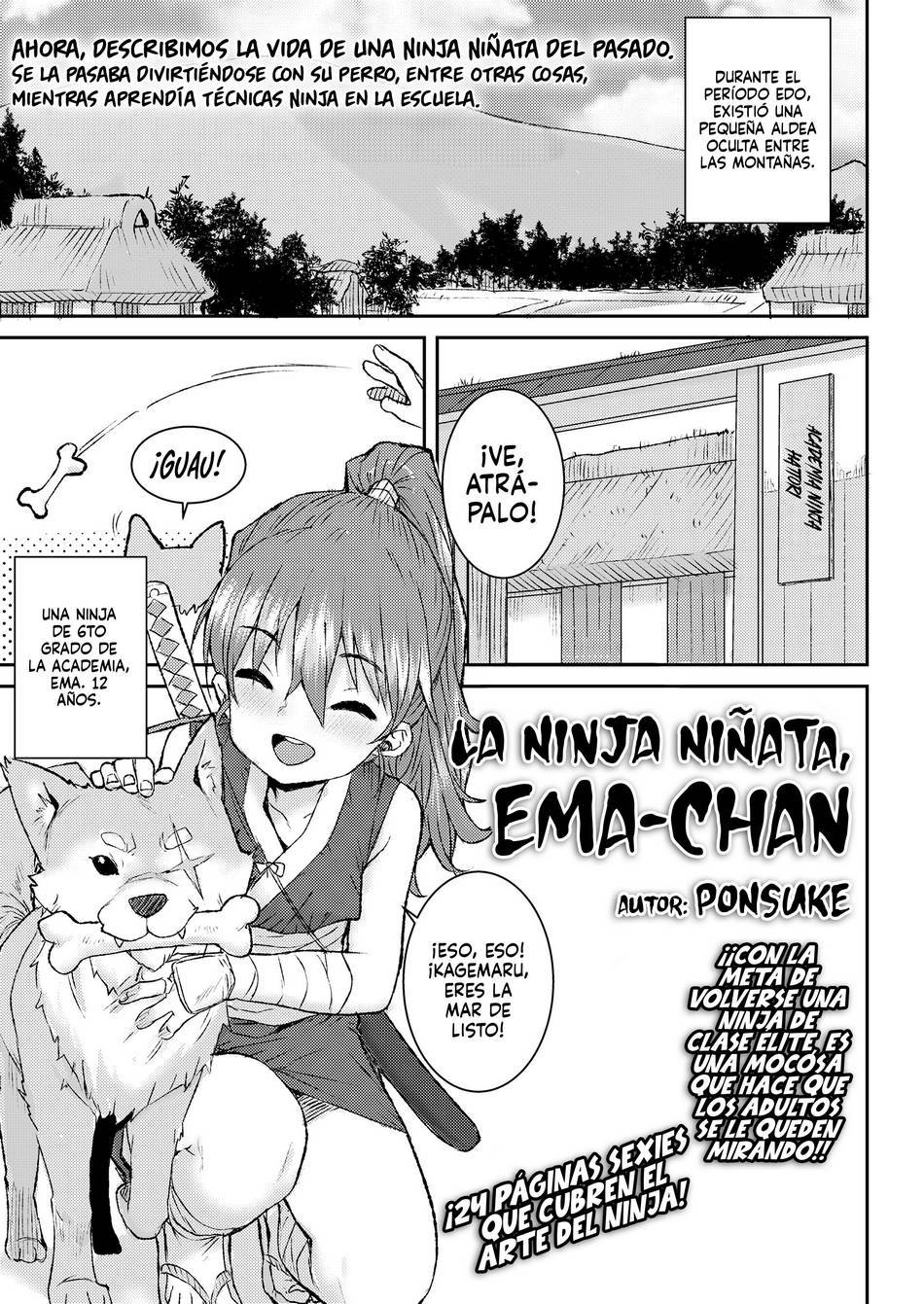 La Ninja Niñata, Ema-Chan - Page #1