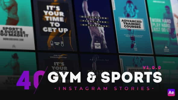 40 GYMSports Instagram - VideoHive 30494144