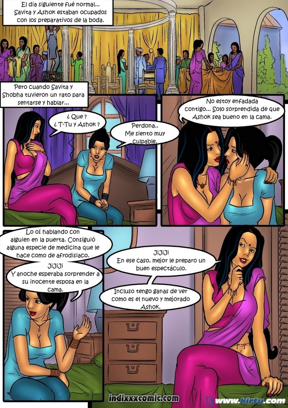 Savita Bhabhi 40 Otra luna de miel - 8