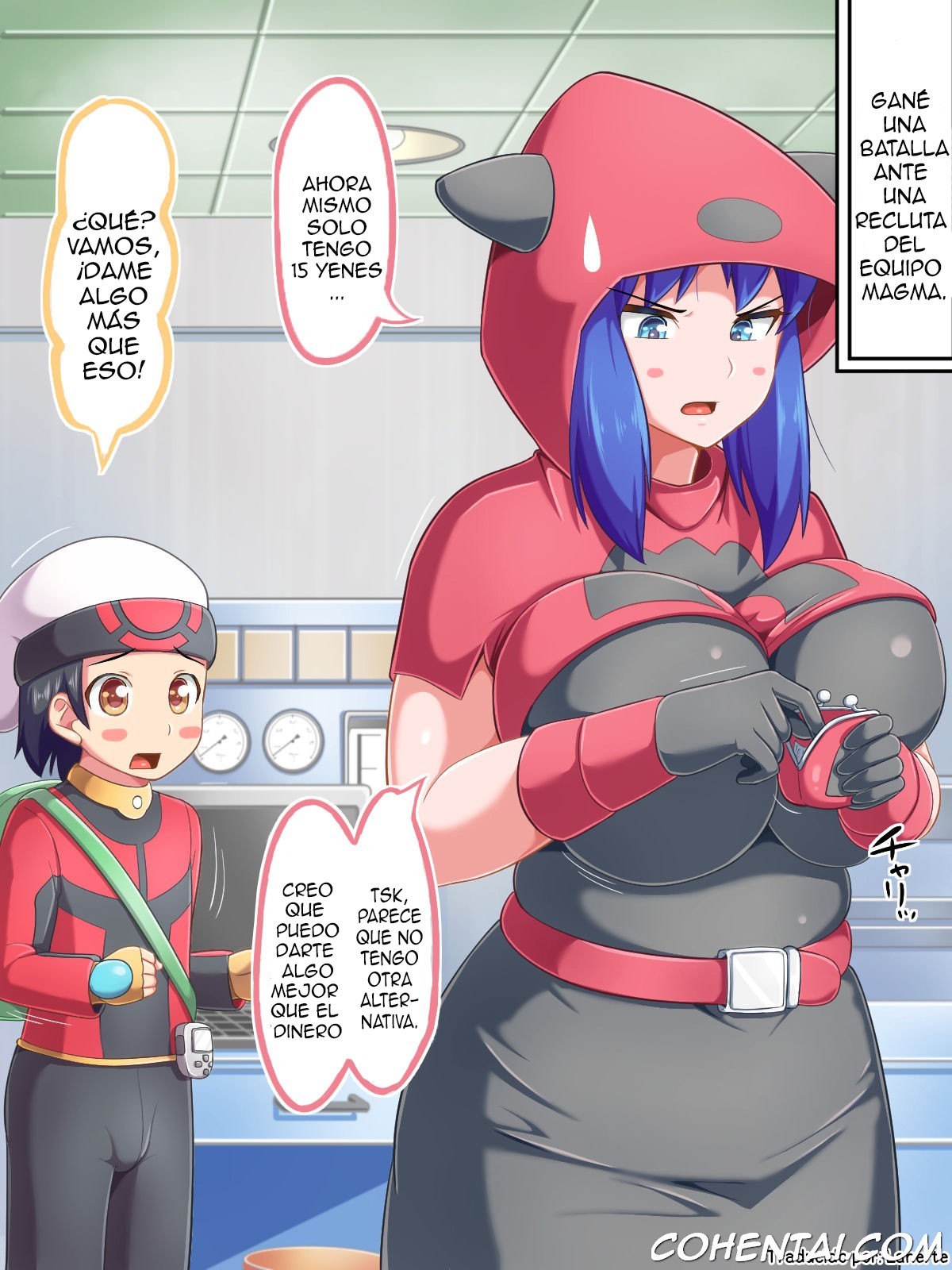 Shitappa-chan (Pokémon) xxx comics manga porno doujin hentai español sexo Brendan Pokémon