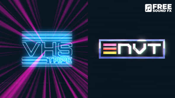 Retro Future Logo - VideoHive 49649741