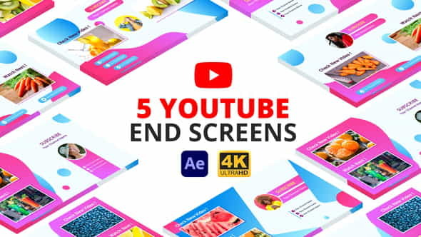 YouTube End Screens | After - VideoHive 29148812