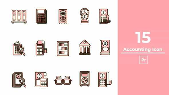 Accounting Icon - VideoHive 46622918