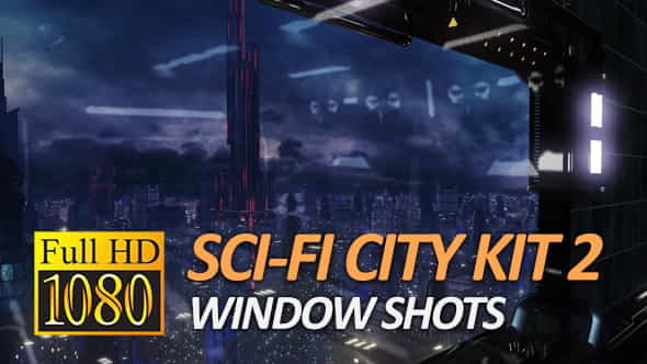 Sci-Fi City Pack 2 - - VideoHive 16562053