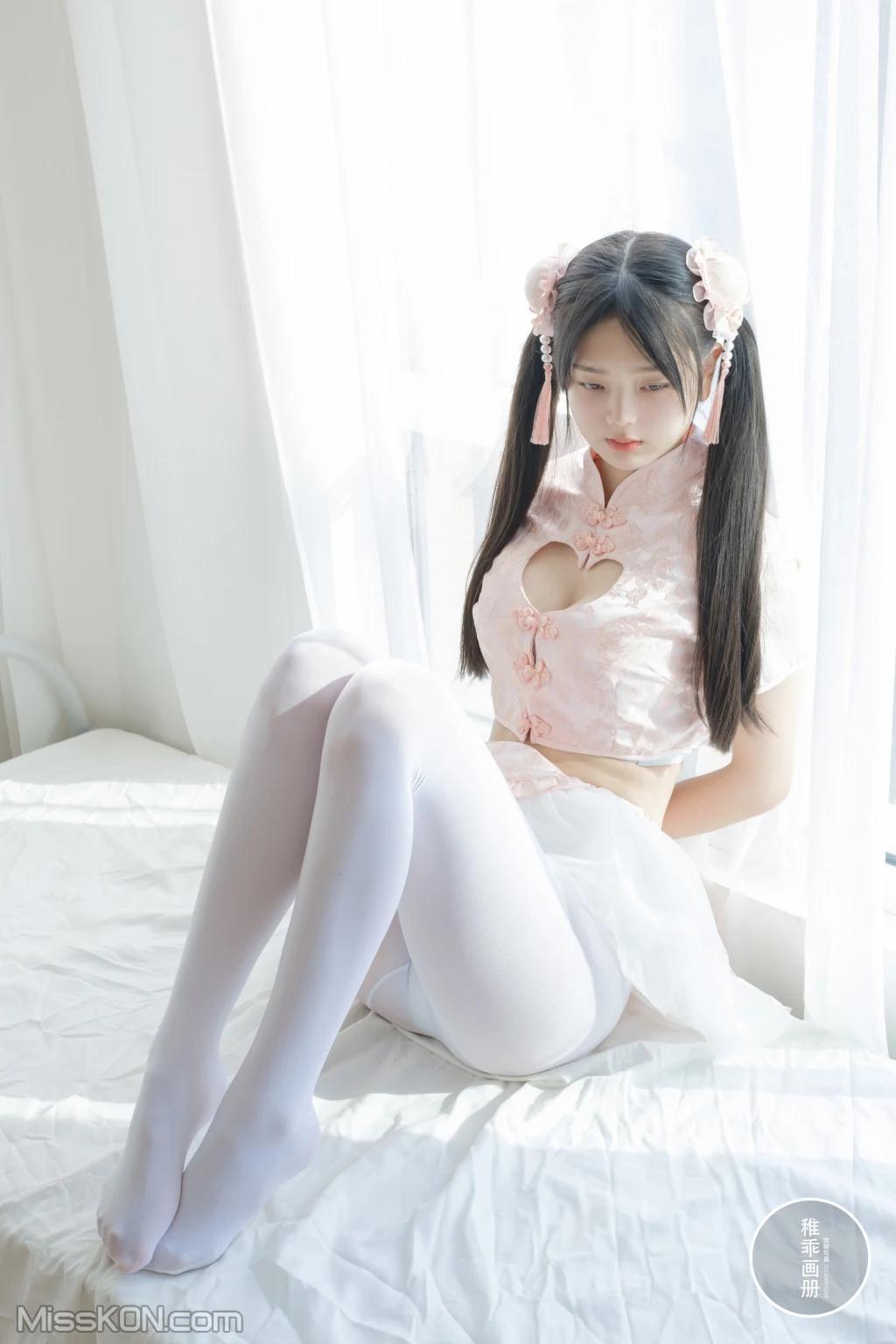 Coser@稚乖画册: 晴空 赤西夜夜 白丝 (84 photos )(18)