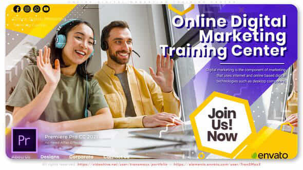 Online Digital Marketing - VideoHive 42800445