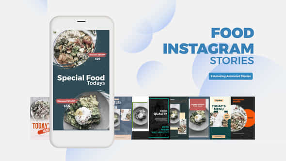 Food Instagram Stories - VideoHive 35408573