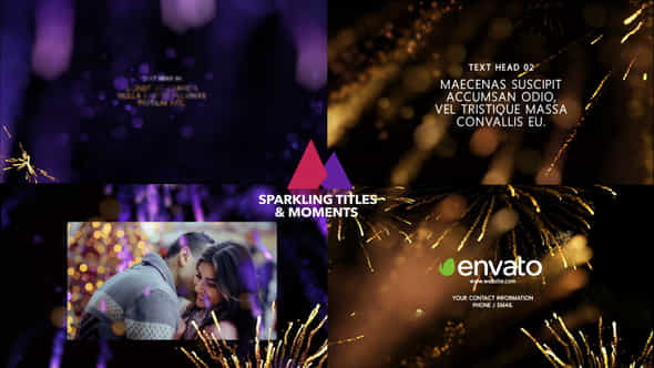Sparkling Titles - VideoHive 29594756