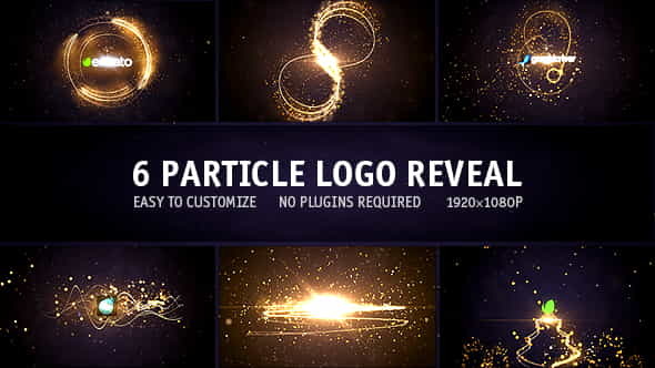 Particle Logo Reveal Pack 6in1 - VideoHive 13977876