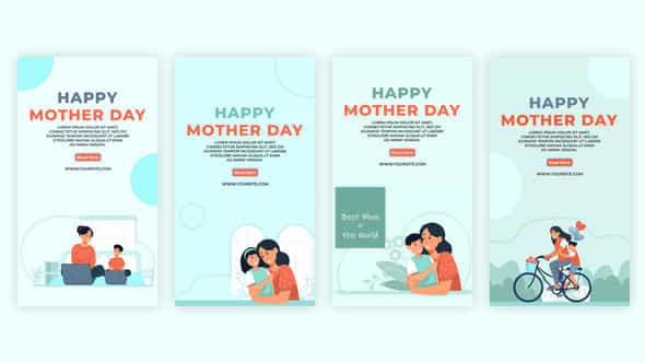 Happy Mothers Day - VideoHive 39061757