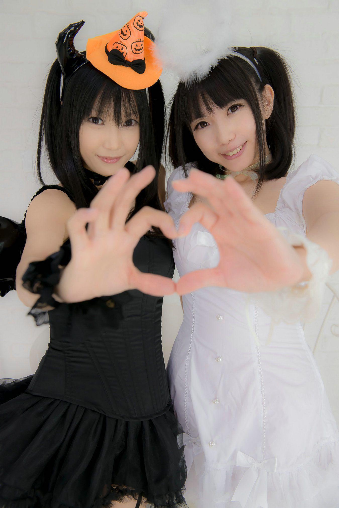 れんふりーど&天使みゅ。《Twin Closet》 [Heruheru3] 写真集(86)