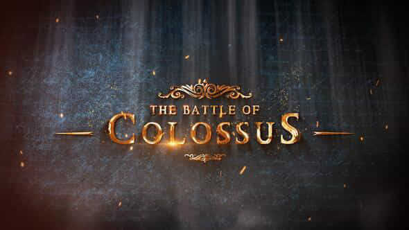 Battle Of Colossus For Premiere Pro - VideoHive 42164518