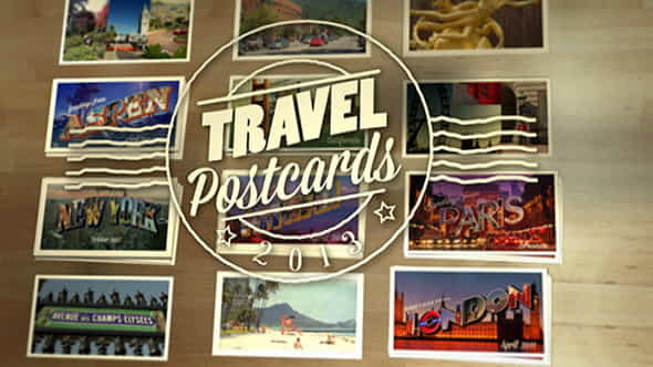 Travel Postcards - VideoHive 4835059
