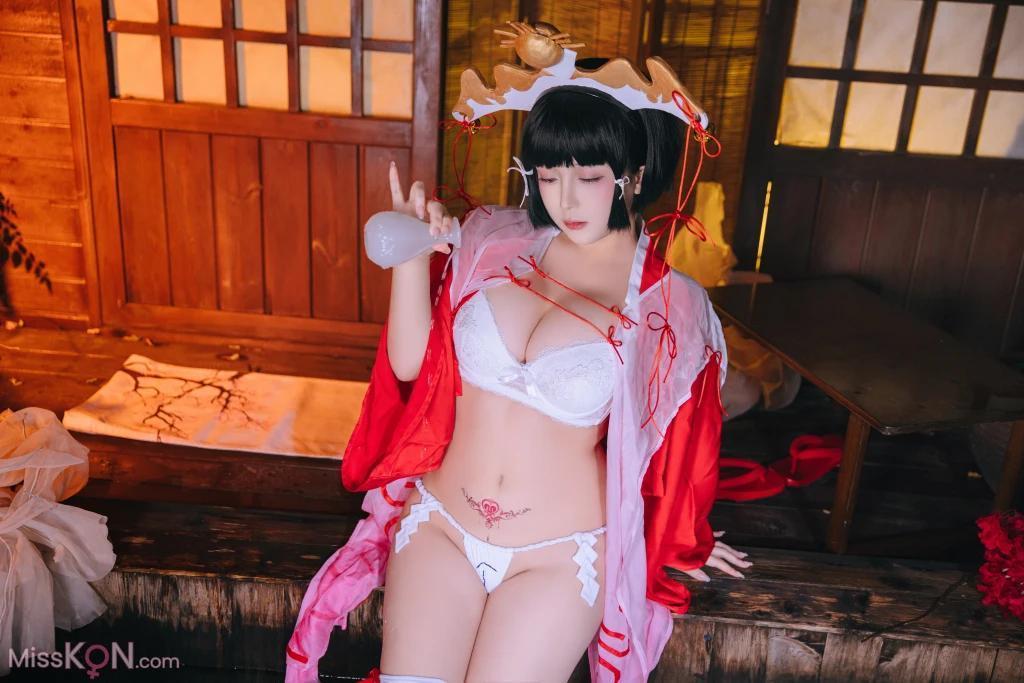 Coser@日奈娇: 辉夜巫女 (130 photos )(21)