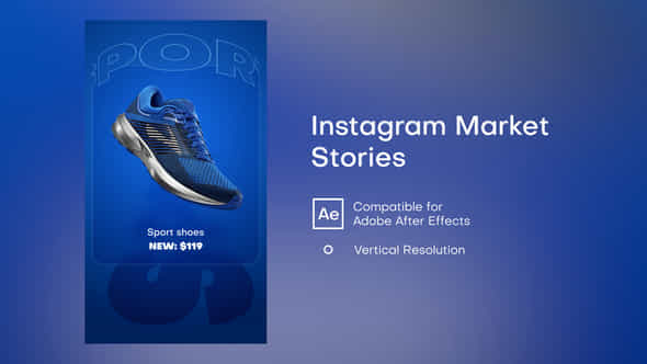 Instagram Market Story - VideoHive 44115581