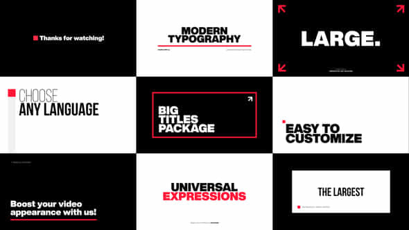 Large Titles for - VideoHive 39478634