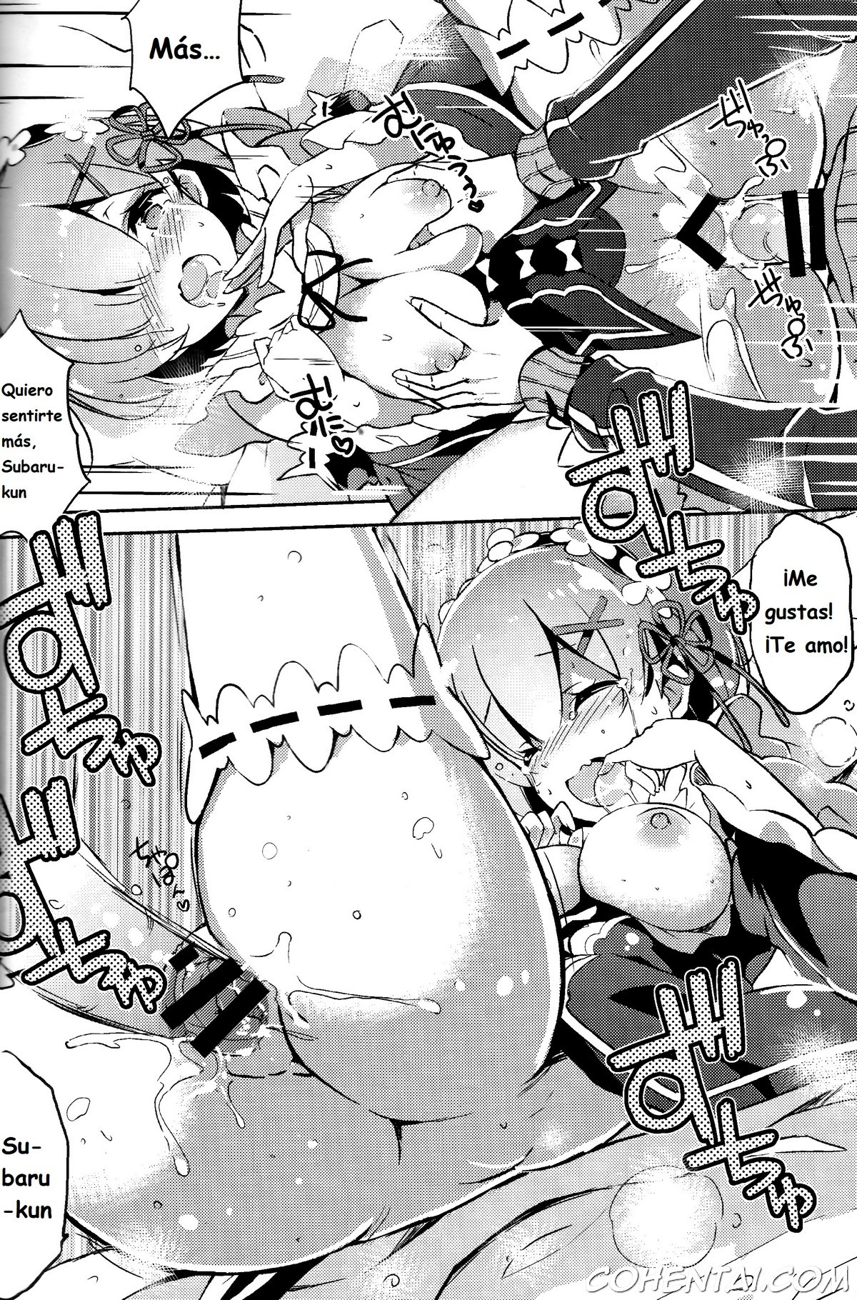 Rem no Kawaisa mo Onigakatteiru (Re:Zero kara Hajimeru Isekai Seikatsu) xxx comics manga porno doujin hentai español sexo Re:Zero kara Hajimeru Isekai Seikatsu Rem Subaru Natsuki