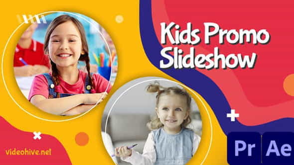 Kids Promo Slideshow | MOGRT - VideoHive 35327334