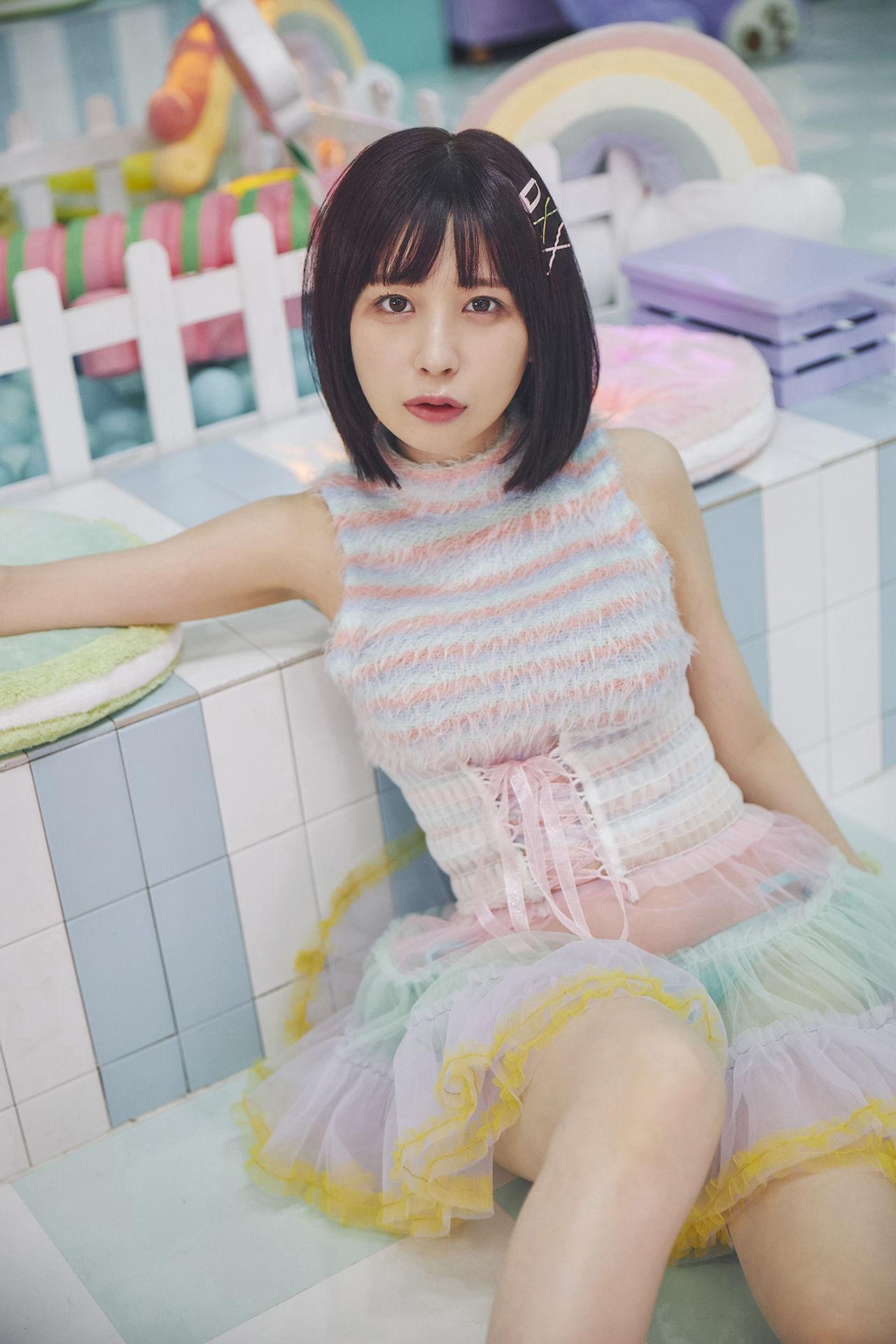 松下玲緒菜&宮内凛, ヤングガンガンデジタル限定写真集 「Dear Girls」 Set.01(8)