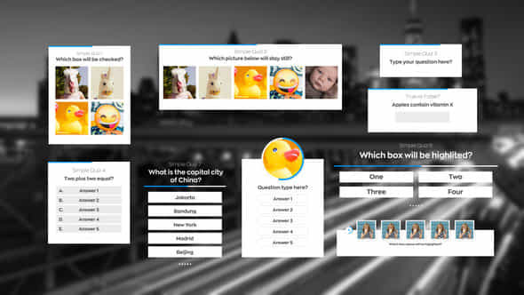 Simple Quiz - VideoHive 47261660