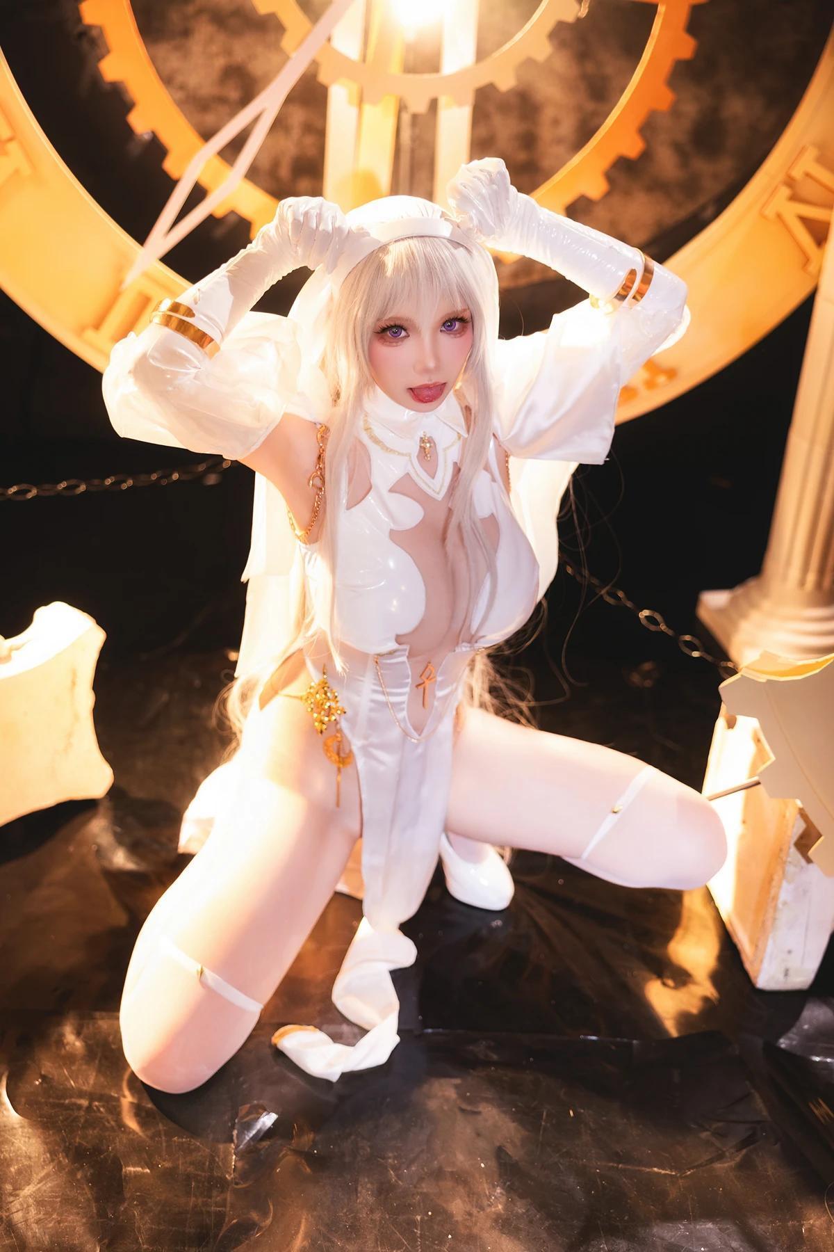 Cosplay 雪晴Astra – 圣天使修女(29)