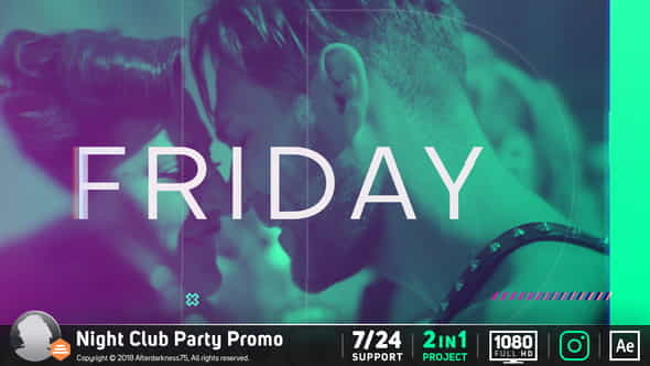 Night Club Party Promo - VideoHive 22478341