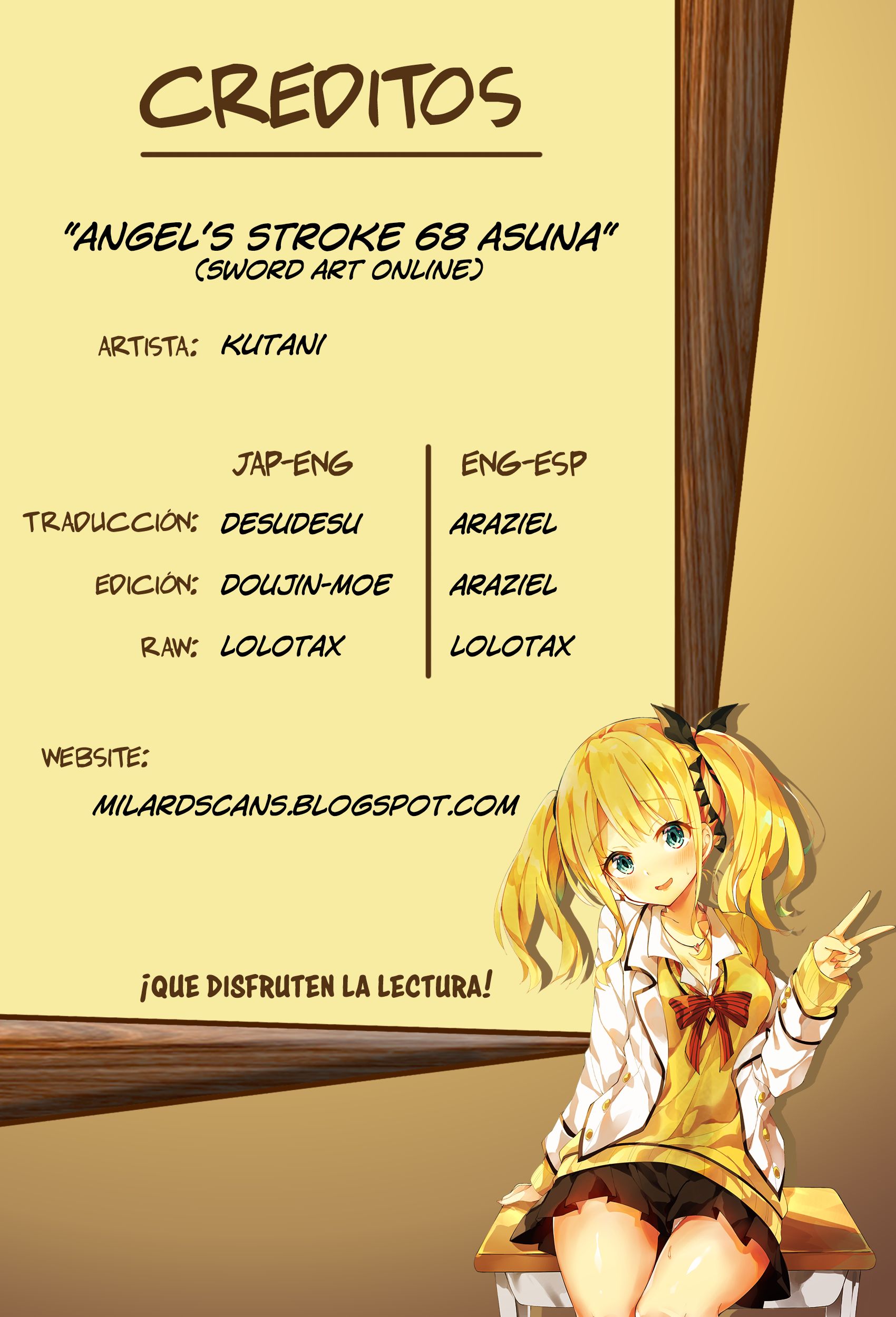 [Kutani] Angel Stroke 68 - Asuna Gang-Rpe Chapter (Sword Art Online) - 18
