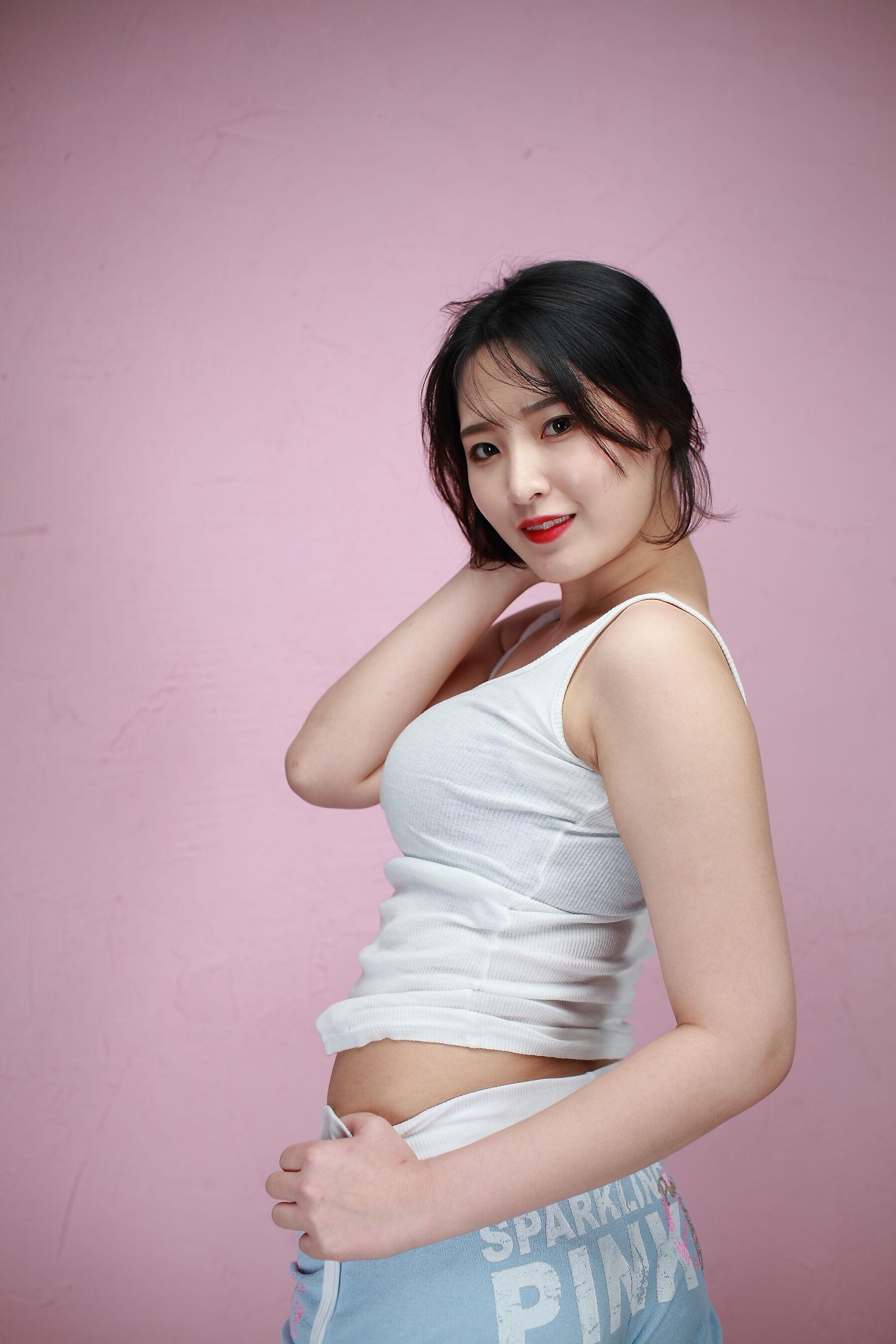韩模人体 韩模尤娜（유나）人体私拍套图(149)