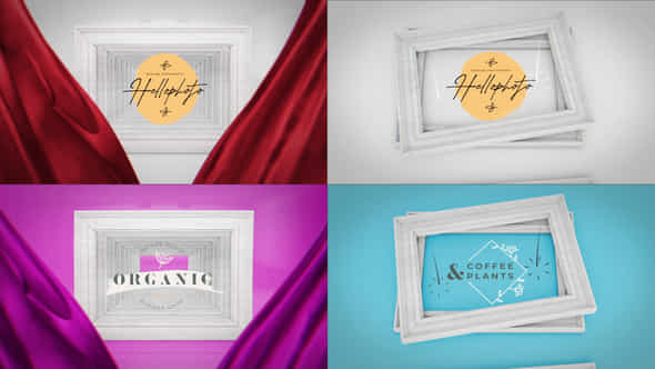 Wooden Frames Logo - VideoHive 41066059